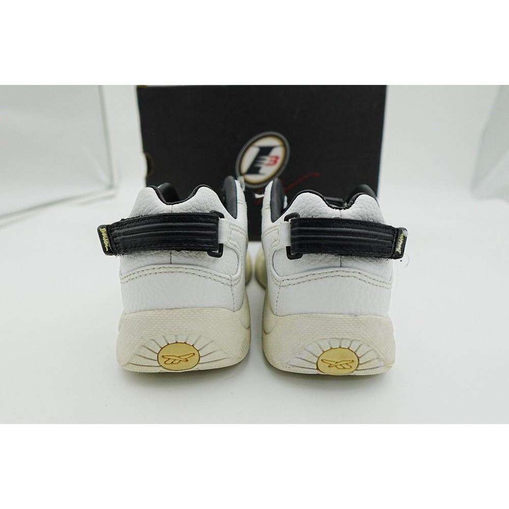 REEBOK ALLEN IVERSON I3 (74-69279) WHITE SHOES YOUTH SIZE 1 - Picture 4 of 7